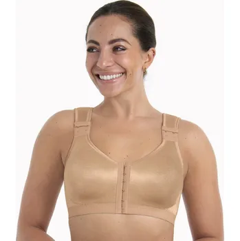 Podprsenka London kompres. odlehč. bandáž zapínání vpředu 1100 sand - Anita Care 007 sand 110C