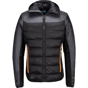 Pracovní oblečení PortWest | EV4 zateplená prošívaná bunda - Metal Grey / XXL / 2XL / šedá