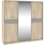 Šatní skříň Puerto 220 se zrcadlem