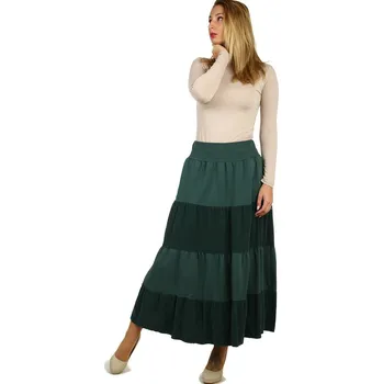 Dámská sukně TopMode Dámská maxi manšestrová sukně 501235