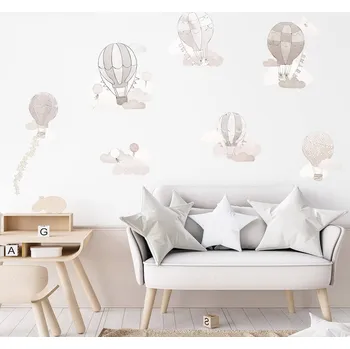 Pastelowe Love Pastelowe Love® samolepky na zeď balónky béžové Sada samolepek