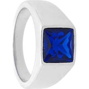 Prsten Ewena Prsten z chirurgické oceli Blue Velikost v mm: 18