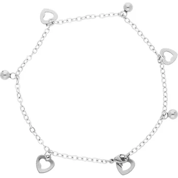 Řetízek Ewena Řetízek na kotník srdíčko + dárkové balení