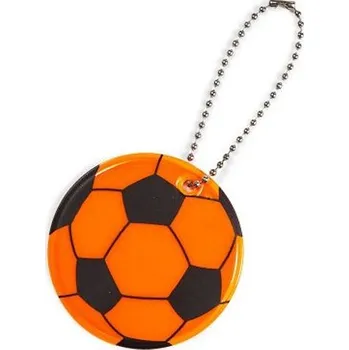 Argus Reflexní přívěsek fotbalový míč oranžový