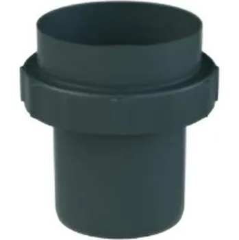 Kouřovod Adapter starr / flex Almeva FLEX (DN60-125 mm) DN 60, černá