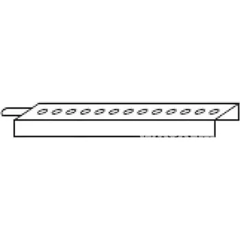 Kouřovod Konzola k patnímu kolenu Nerez-350mm Almeva ZUB černá