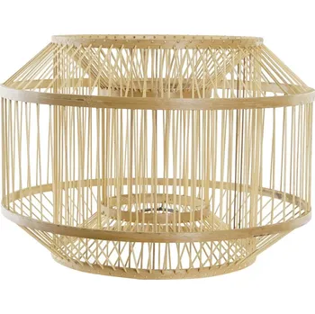 Stojací lampa Stínítko lampy DKD Home Decor Bambus (40 x 40 x 28 cm)