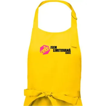 Kuchyňská zástěra Jsem limitovaná edice vole - Dámská zástěra na vaření - Univerzální velikost ( Žlutá )