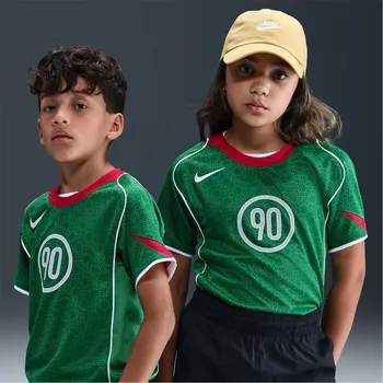 Chlapecké tričko Nike Total 90 Energy Shirt Juniors Green/Red 9-10 let