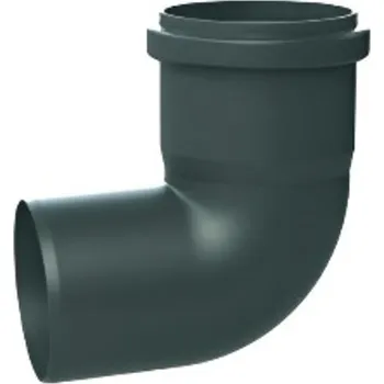 Koleno 87° Almeva Starr DN 110, černá