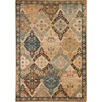 Koberec Kusový koberec vlněný Dywilan Omega Torino Koniak 2 béžový Rozměr: 135x200 cm