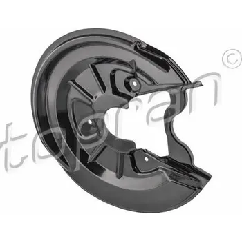 Brzdový kotouč Ochranný plech proti rozstřikování, brzdový kotouč TOPRAN 116 817 001