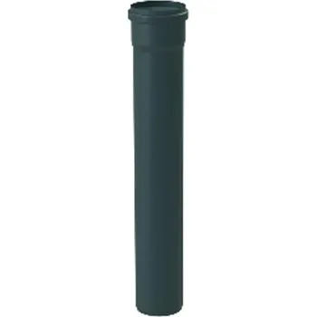 kanalizace Trubka s hrdlem Almeva Starr DN 110, délka 0,25 m, černá