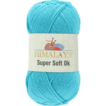 Příze Himalaya Super Soft DK 80779 azurově modrá