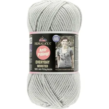 Příze Himalaya Everyday Worsted 70653 ocelově šedá