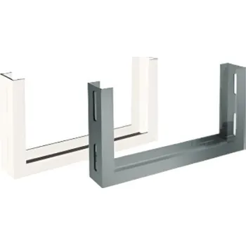 Komín Prodloužení stěnové objímky I Almeva LIL DN 125/180, černá