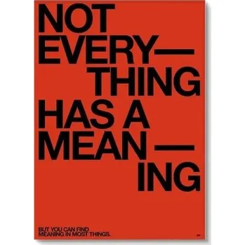 Obraz Motivační plakát 40x60 cm Moderní červené plátno s výrazným nápisem Typografická dekorace do pracovny Ložnice nebo kanceláře