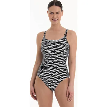 Dámské plavky Style Carini Care-jednodílné plavky 6247 černobílá - Anita Care 430 černobílá 36D