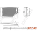 Vzduchový filtr Dr!ve+ DP1110.10.0776