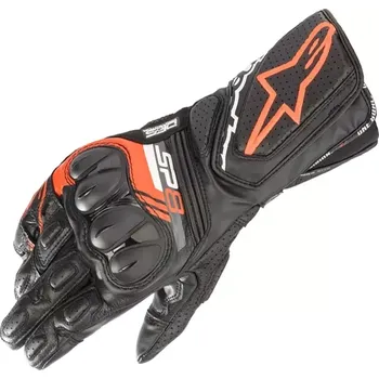 Moto rukavice Alpinestars SP-8 V3 (černá/červená fluo), sportovní rukavice na motorku