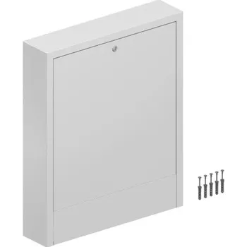 Rozvaděč Uponor VARIO OW skříň pro rozdělovač 600x135x730mm, na omítku, bílá