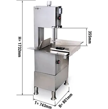 Pásová pila G.Gastro Pila na kosti - pilový pás 2400 mm