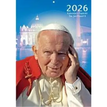 Kalendář Kalendarz 2026 A4 Wieloplanszowy Papieski