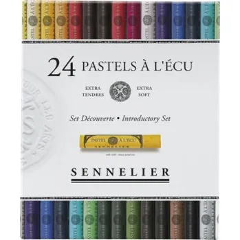 Kresba Sada suchých pastelů Sennelier 24ks základní odstíny
