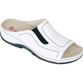 Dámská zdravotní obuv ISABELLA 01105-101 zdravotní pantofle dámská bílá Berkemann Velikost: 37,5 (4,5)