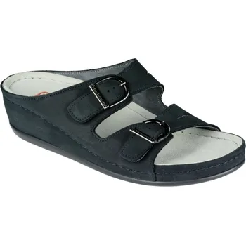 Dámská zdravotní obuv LUNEBURG 00742-320 zdravotní pantofle dámská tmavě modrá Berkemann Velikost: 38 a 2/3 (5,5)