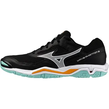 Pánská obuv Pánská sálová obuv Mizuno Wave Phantom 3 Black/Tangelo/Ice Green EUR 46,5