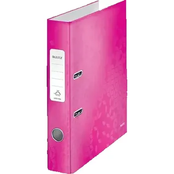 Leitz 180° WOW Polaminovaný pákový pořadač A4 50mm růžová (10060023)