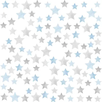 Pastelowe Love Pastelowe Love® samolepka na zeď hvězdy modré Sada samolepek