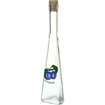 VEA Šternberk Láhev 3-hranná Jehla 350 ml švestky