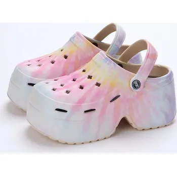 Dámská obuv Leopardí pantofle na platformě – dámské Barva: Barevná, Velikost: 35-36