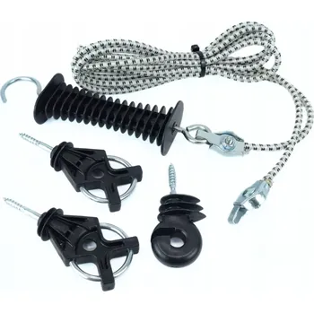 Ohradník Vchod do ohrady kompletní s gumou pro elektrické ohradníky - 3-6 m