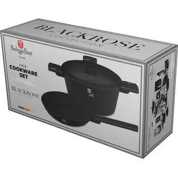 Hrnec BERLINGERHAUS Sada nádobí s titanovým povrchem 3 ks Monaco Collection BH-8282