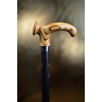 Vycházková hůl dřevěná ergonomická Gastrock - NA LEVOU RUKU