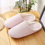 pantofle typu japonki z bavlny Barva: Růžová, Velikost: 28