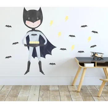 Pastelowe Love Pastelowe Love® samolepka na zeď super hrdina Samolepka