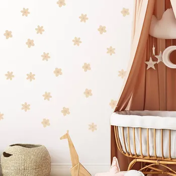 Dekorace do dětského pokoje Pastelowe Love Pastelowe Love® samolepky na zeď sedmikrásky II