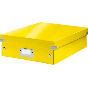 Úložný box Leitz ClickStore Organizační box velikost M žlutá (60580016)