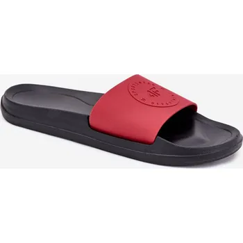 Pánské mokasíny Pánské Pantofle 4FMM00FFLIM047A-62S Barva: Červená, Velikost: 46