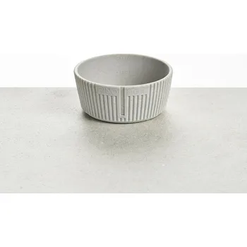 Miska pro psa PINO PETS Miska pro psy PINO | průměr: 14 cm (vel. S), 21 cm (vel. L) a výška: 6,2 cm (vel. S), 9,2 cm (vel. L) | jednobarevné provedení | barva Seal Grey Velikost: S