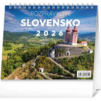 Kalendář Stolní kalendář Rozprávkové Slovensko 2026