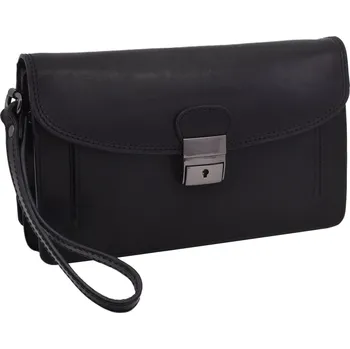 Mercucio Kožená etue taška černá 2911573