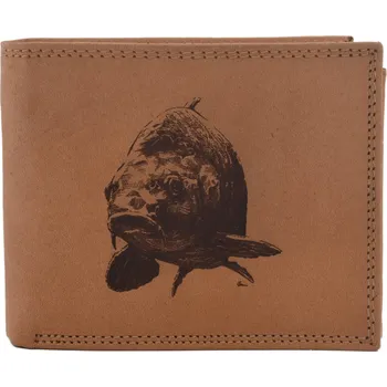 Peněženka Pánská peněženka MERCUCIO natural vzor 47 kapr hlava 2911911