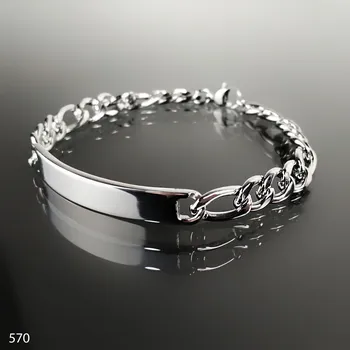Náramek Pánský ocelový náramek č. 570