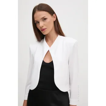 Dámské sako Sako Joseph Ribkoff bílá barva, bez zapínání, 213707 213707NOS 00X, vel. 46
