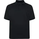 KAM polokošile pánská KBS 501A nadměrná velikost černá 4XL